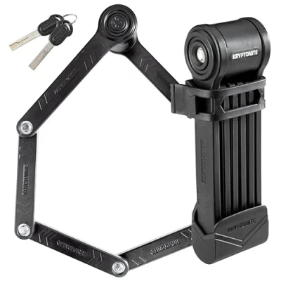 Imagen de Kryptonite Keeper 585 Folding, Locks Unisexo, Preta (Black), 85