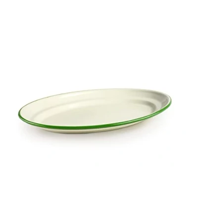 Imagen de IBILI 935935 Bandeja ovalada musgo 35x24 CMs