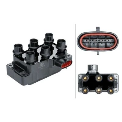 Imagen de HELLA 5DA 358 168 301 Bobina de encendido 4 MAZDA: Serie B Pick up