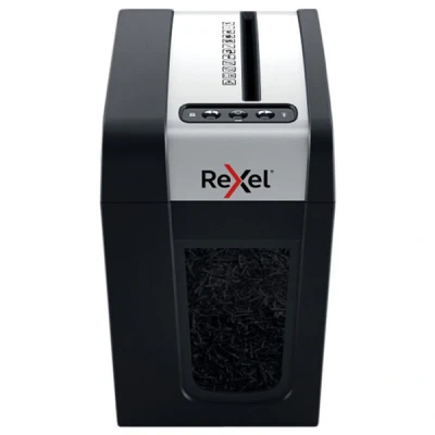 Imagen de Rexel Secure MC3 SL Whisper Shred Destructora de Papel con Microcorte P5, 3 Hojas, Papelera Extraíble 10 L, Silenciosa y Compacta, 2020131