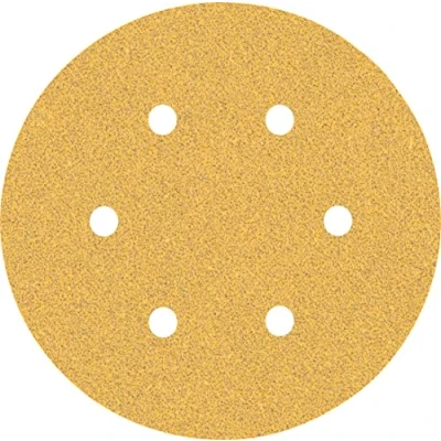 Imagen de Bosch Professional 5 x Lijas Expert C470 con 6 agujeros, para Madera dura, Pintura sobre madera, 150 mm, Grano 60, Accesorios Lijadora excéntrica
