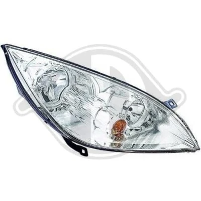 Imagen de DIEDERICHS 5807282 Faros derecha H7/H7 plata MITSUBISHI: COLT 6