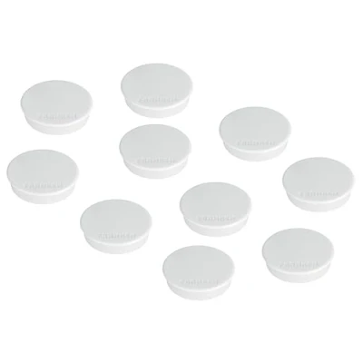 Imagen de Franken HM38 09 Imán (1500 g, 38 mm), color blanco, 10 piezas
