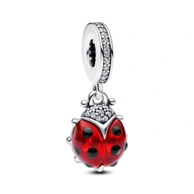 Imagen de Pandora Moments Mujeres Charm Multicolor/Rojo/Plata 792571C01