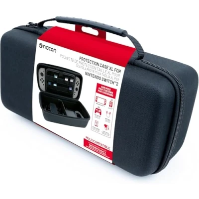 Imagen de Funda De Transporte Rígida Nacon Negra Xl Para Nintendo Switch 2