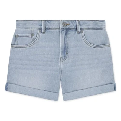 Imagen de Levi&#039;s Girlfriend Shorts vaqueros para niños, Talla: 16a, Heat wave