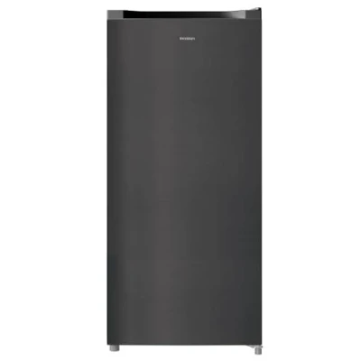 Imagen de INFINITON CV A125N Congelador Vertical, 140 litros, 125 cm de Altura, Cíclico, 4 cajones + 1 compartimiento Flap, E, Regulación Puerta Reversible, Negro