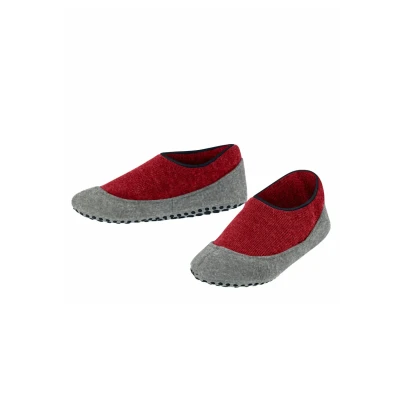 Imagen de FALKE Cosy Slipper K HP lana puños en la suela 1 par, Calcetines para casa Unisex niños, Rosa (Red Pepper 8074), 27 28