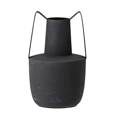 Imagen de Bloomingville Jarrón Negro Hierro