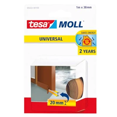 Imagen de Tesa 05422 00101 00 Burlete De Espuma Para Umbral Puertas, 95 Cm X 38 Mm