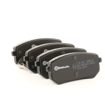 Imagen de BREMBO P 30 033 Juego de pastillas freno con avisador acústico desgaste sin accesorios KIA: Picanto I, II, HYUNDAI: i10 I norauto,
