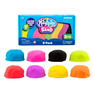 Imagen de Learning Resources Arena Playfoam, Paquete de 8 Unidades, Combo Juegos selección Colores para estrujar Mezclar y modelar Aula Preescolar Regalo niños niñas 3, 4, 5+ (2230)