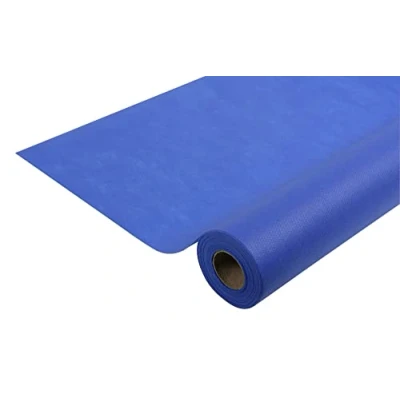 Imagen de Pro Nappe Ref R780646I 5 X Mantel no Tejido spunbond desechable Rollo 6 M de Largo 1,20 Ancho Color Azul Marino Material Resistente al desgarro, Repelente Agua y limpiable