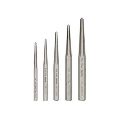 Imagen de TEKTON Juego de punzones centrales, 5 piezas (1/4 1/2&quot;) PNC95002