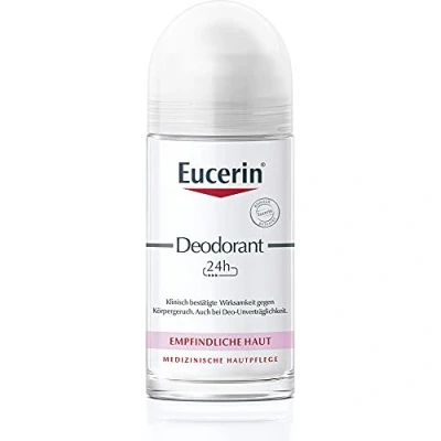 Imagen de Eucerin Deodorant für empfindliche Haut 24 h Roll on, 50 ml Solución
