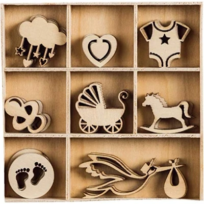Imagen de Knorr Prandell Scatter Decoración para bebé 45 piezas surtidos