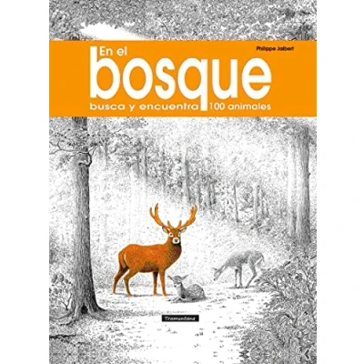 Imagen de En el bosque: busca y encuentra 100 animales (INFANTIL)
