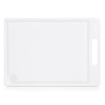Imagen de Zeller 26063 Tabla de Cortar plástico, 34,5 x 24,5 cm, Color: Blanco