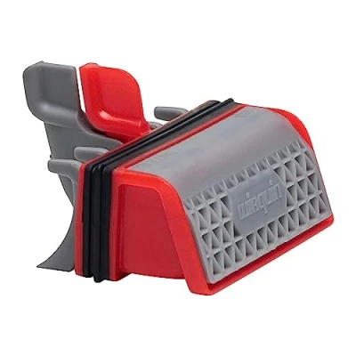 Imagen de Wirquin 30723382 Membrana Slim+ con Filtro de Pelo extraíble para desagüe Ducha, Color Rojo y Gris