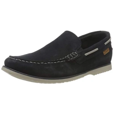 Imagen de Clarks Noonan Step, Botas Hombre, Azul Marino, Ante, 44 EU