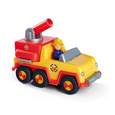 Imagen de Simba 109252506 Bombero Sam Venus, versión Infantil, con Figura de Penny 7 cm, Coche Juguete 16 Bombero, a Partir 3 años