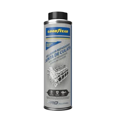 Imagen de Goodyear Sellador y Reparador de Junta Culata Pro Additives. Aditivo Sistema Refrigeración 250 ml