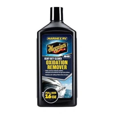Imagen de Meguiar&#039;s M4916 Marine/Rv Heavy Duty Oxidation Remover Eliminador de Óxido Gama Marina, 473 Mililitros, 16 Oz
