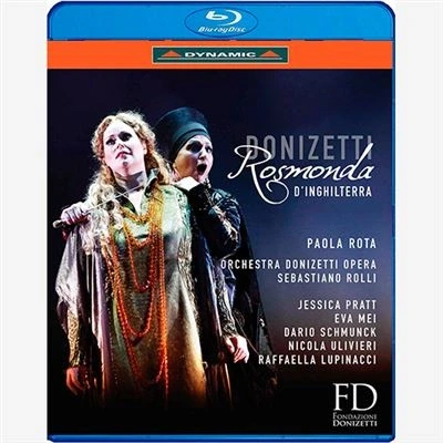 Imagen de Donizetti, G.: Rosmonda d&#039;Inghilterra [Opera] (Fondazione 2016) (Blu ray, HD) [Blu ray]
