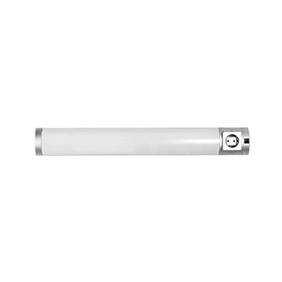 Imagen de aplique bajo armario cocina LED, espejo con enchufe e interruptor, 3000 K blanco cálido, deslumbramiento, de pared interruptor cocina, baño