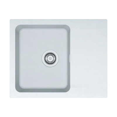 Imagen de Franke OID 611 62 114.0286.444 Tectonite Orion 444 Fregadero empotrable, Color Blanco, Cromo, 620 x 500 month