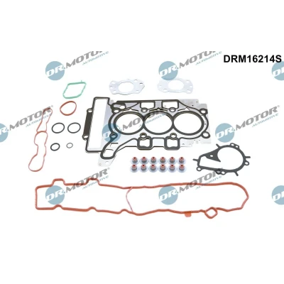 Imagen de DR.MOTOR AUTOMOTIVE DRM16214S Juego completo de juntas, motor con junta cubierta válvula, culata, vástago válvula