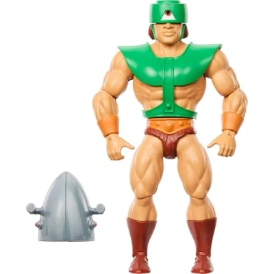 Imagen de Masters of the Universe Origins Cartoon Collection Tri Klops Figura de acción, villano humano, 14cm, diseño detallado y accesorio, inspirado en la serie televisión del años80, JBM81