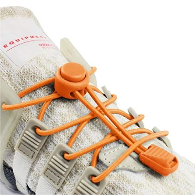 Imagen de INMAKER Cordones sin Atar para Adultos y Niños, Elásticos Zapatillas de Deporte, Redondos