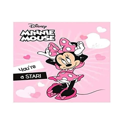 Imagen de Tex idea Manta de Invierno Minnie Mouse Forro Polar, tamaño 100 x 140 cm