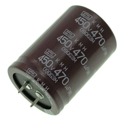Imagen de Condensador Elko radial 470µF 450V electrolítico hasta 85C 470uF de United Chemi Con
