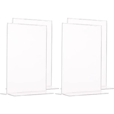 Imagen de Sigel TA226 Soporte de sobremesa, recto, acrilico resistente a UV, para A6, 10 unds