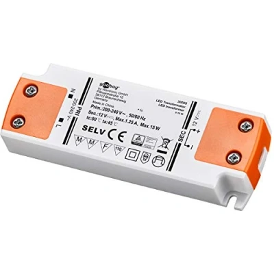 Imagen de Goobay 30005 Carcasa, Naranja/Blanco, 15 vatio