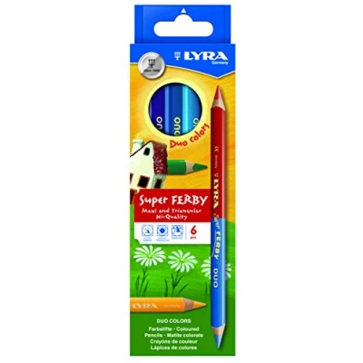 Imagen de LYRA Super Ferby Metallic. Estuche 6 unidades