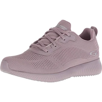 Imagen de Skechers Bobs Squad Tough Talk, Zapatillas Mujer, Mauve Engineered Knit, 37 EU