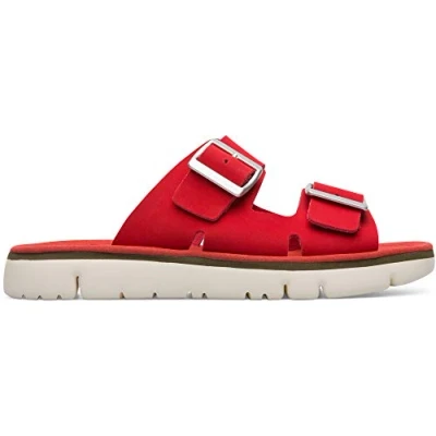 Imagen de Camper Oruga Sandal K200633, Sandalias Planas Mujer, Medium Red, 36 EU