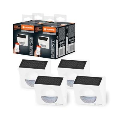 Imagen de LEDVANCE Smart+ WiFi Detector de Movimiento para Exteriores, IP65, plástico, Blanco, Paquete 4