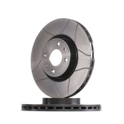 Imagen de BREMBO MAX LINE 09.4939.75 Disco de freno 284 22 4 ventilación interna, ranurado revestido con tornillos FIAT: Stilo Hatchback, BRAVO 2 norauto,