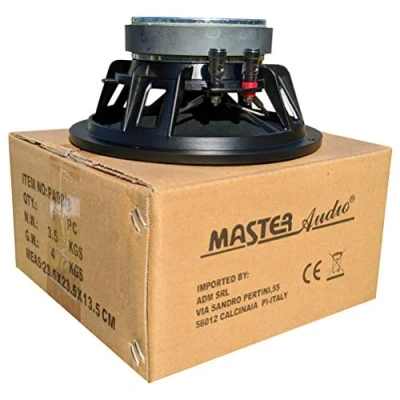 Imagen de 1 MASTER AUDIO PA08/8 Altavoz 20.00 cm 200 mm 8&quot; 240 vatios rms 480 MAX impedancia 8 ohmios con sensibilidad 92 db Negro, Pieza