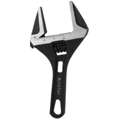 Imagen de Llave Ajustable Corta Gran Apertura Varias Medidas y Aperturas Fabricada en Acero al Cromo Vanadio