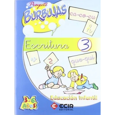 Imagen de Burbujas Cuaderno Escritura 3 (infantil)