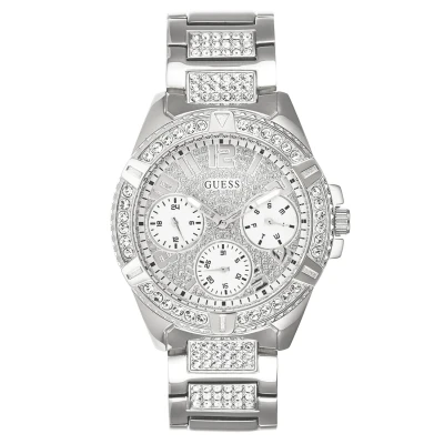 Imagen de Guess Ladies Sport Reloj silvercoloured, Mujer, Talla: One Size, Silver coloured