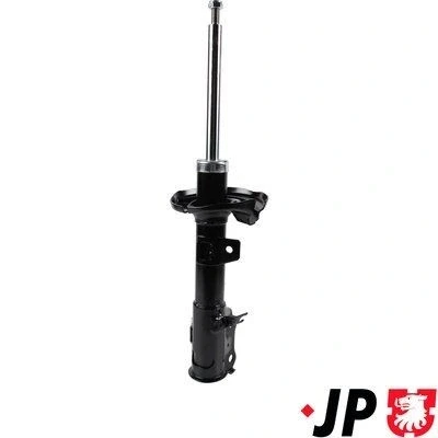 Imagen de JP GROUP 1542104480 amortiguador Eje delantero, derecha Presión de gas Bitubular Columna Espiga arriba FORD: FIESTA 6