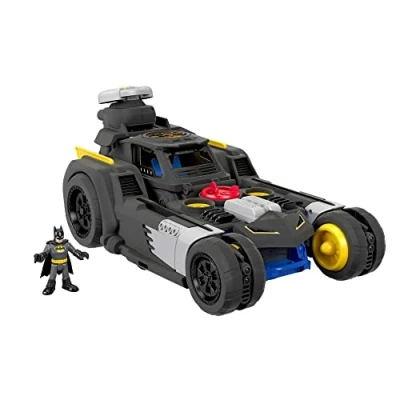 Imagen de Imaginext Fisher Price Batmovil Transformable, Coche teledirigido Radio Control de Juguete