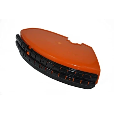Imagen de Protector Deflector de desbrozadora Compatible con Stihl FS 120 200 250 300 400 / FR 350 450 48, Hecho plástico Grueso para una Mejor protección
