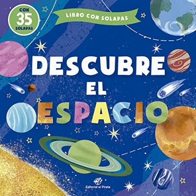 Imagen de Descubre el espacio: Cuentos infantiles 3 6 años con solapas: 5 (Cuentos para aprender tocando)